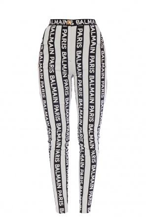 Logo-patterned trousers, zdjęcie 1 Logo-patterned trousers od Balmain